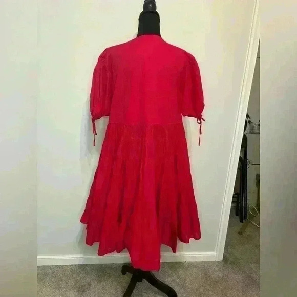 Merlette Serling Mini Dress Berry Size S - Picture 5 of 10